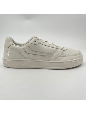 Flux Footwear Adapt Leather Trainer White Mens Size 11.5 Athletic Shoes Sneakers